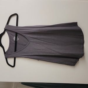 New York & Company Soho Hampton Tank, V-Neck, Size L, Gray, NWT